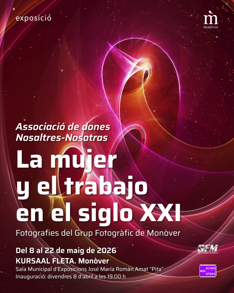 Portada cartel La mujer y el trabajo en el siglo XXI